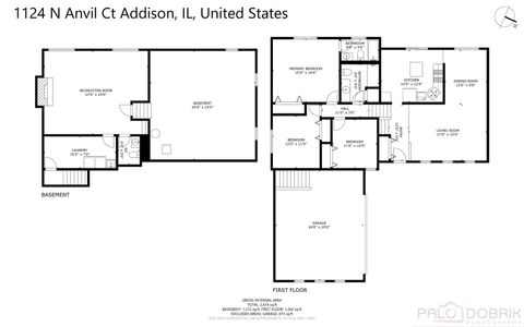 Tiny photo for 1124 N Anvil Court, Addison, IL 60101 (MLS # 12607221)