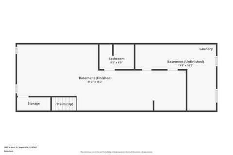 Tiny photo for 1405 N West Street, Naperville, IL 60563 (MLS # 12484450)