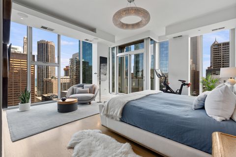 Tiny photo for 550 N Saint Clair Street #2502, Chicago, IL 60611 (MLS # 12440909)