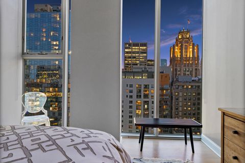 Tiny photo for 550 N Saint Clair Street #2502, Chicago, IL 60611 (MLS # 12440909)