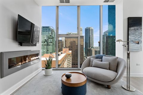 Tiny photo for 550 N Saint Clair Street #2502, Chicago, IL 60611 (MLS # 12440909)