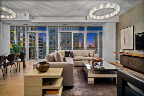 Tiny photo for 550 N Saint Clair Street #2502, Chicago, IL 60611 (MLS # 12440909)