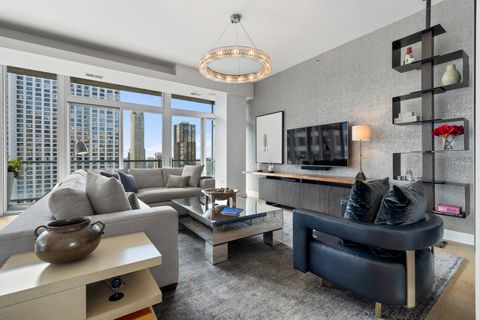 Tiny photo for 550 N Saint Clair Street #2502, Chicago, IL 60611 (MLS # 12440909)