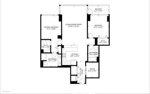 Tiny photo for 1629 S Prairie Avenue #2709, Chicago, IL 60616 (MLS # 12586803)