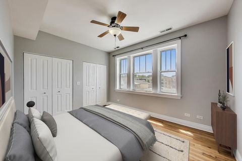 Tiny photo for 4333 N Troy Street #3E, Chicago, IL 60618 (MLS # 12514596)