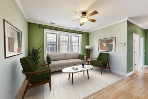 Tiny photo for 4333 N Troy Street #3E, Chicago, IL 60618 (MLS # 12514596)