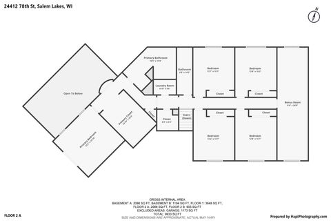 Tiny photo for 24412 78th Street, Salem, WI 53168 (MLS # 12557612)