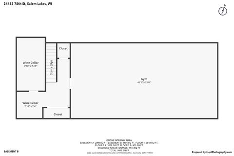 Tiny photo for 24412 78th Street, Salem, WI 53168 (MLS # 12557612)