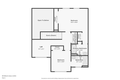 Tiny photo for 993 Willow Street, Itasca, IL 60143 (MLS # 12624949)