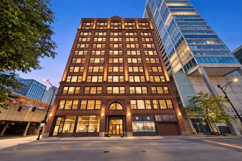 Photo of 161 W Harrison Street #1206-1208, Chicago, IL 60605 (MLS # 12793448)