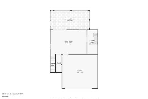 Tiny photo for 301 Stevens Court, Grayslake, IL 60030 (MLS # 12783775)