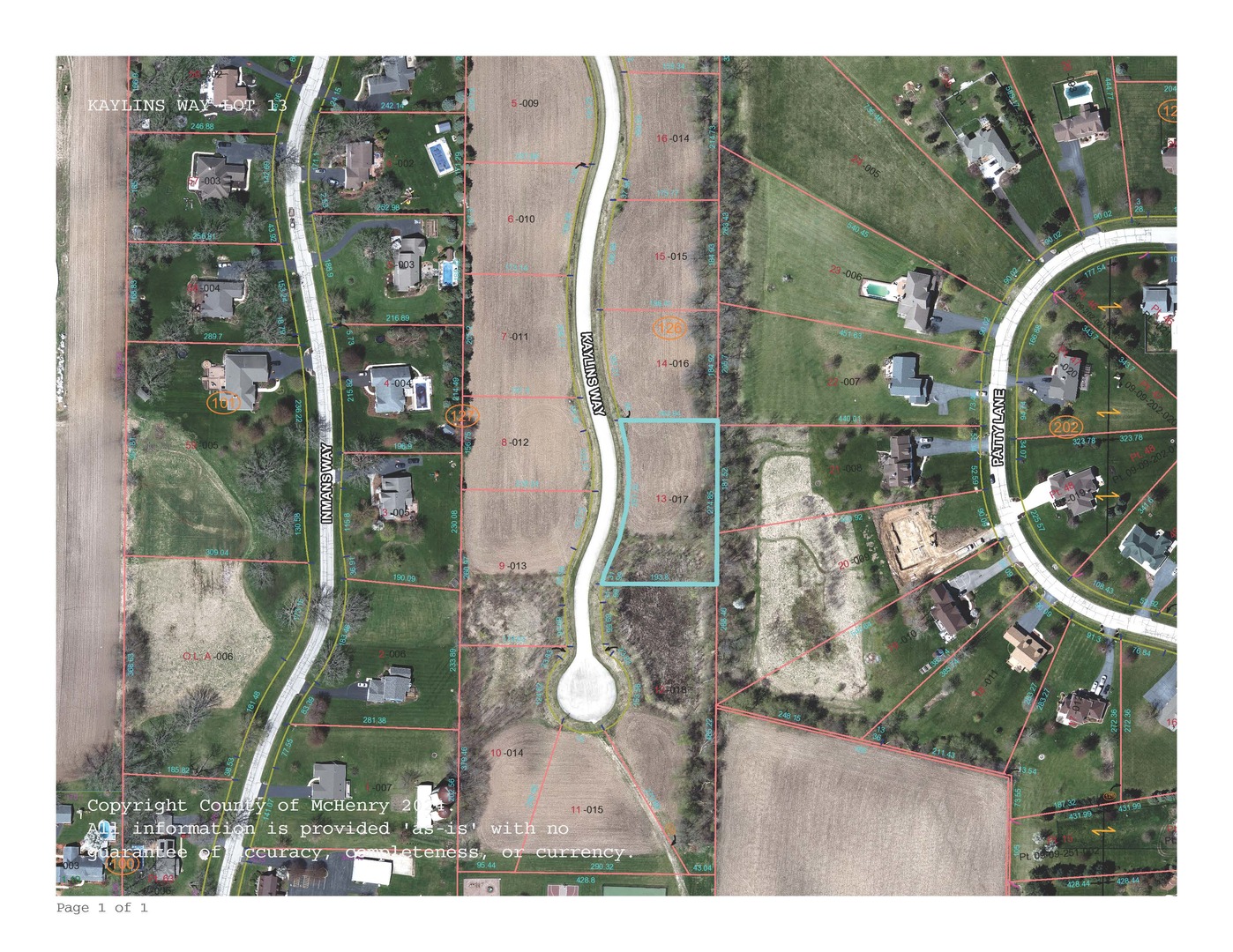 LOT 13 Kaylins Way