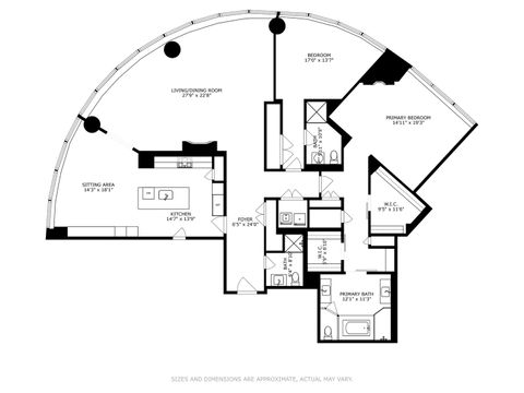 Tiny photo for 401 N Wabash Avenue #54E, Chicago, IL 60611 (MLS # 12523929)