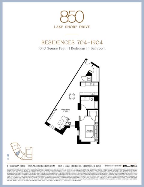 Tiny photo for 850 N Lake Shore Drive #1804, Chicago, IL 60611 (MLS # 12584851)