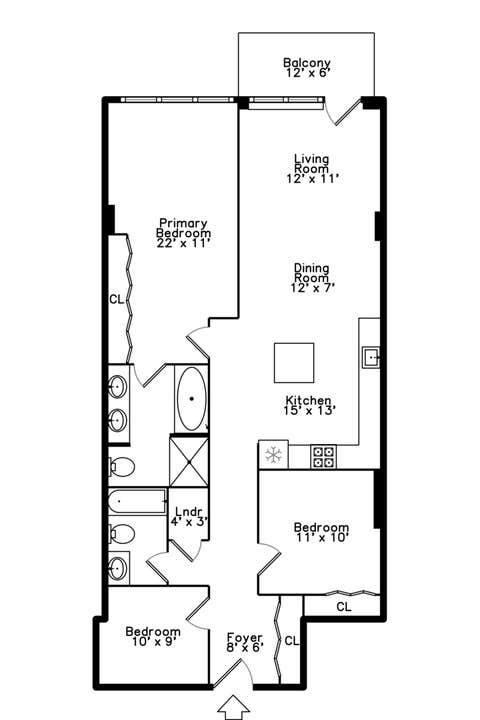 Tiny photo for 1305 S Michigan Avenue #1402, Chicago, IL 60605 (MLS # 12729384)