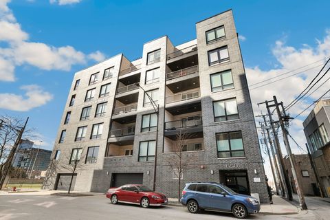Photo of 650 N Morgan Street #202, Chicago, IL 60642 (MLS # 12633000)