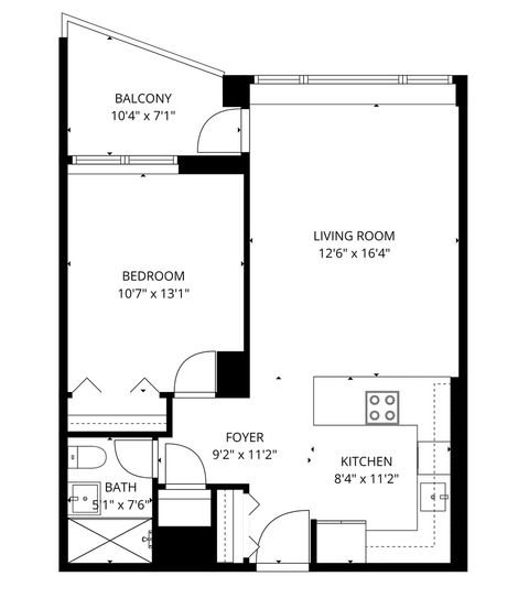 Tiny photo for 555 W Cornelia Avenue #1204, Chicago, IL 60657 (MLS # 12513787)