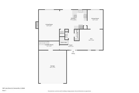 Tiny photo for 1867 Lake Shore Drive, Romeoville, IL 60446 (MLS # 12399046)