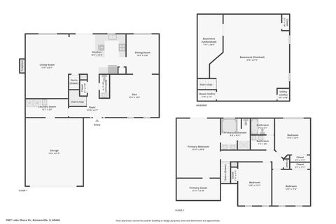 Tiny photo for 1867 Lake Shore Drive, Romeoville, IL 60446 (MLS # 12399046)