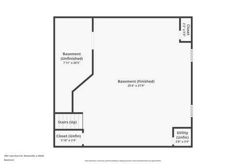 Tiny photo for 1867 Lake Shore Drive, Romeoville, IL 60446 (MLS # 12399046)