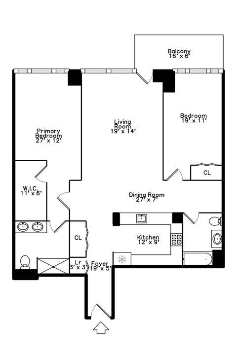 Tiny photo for 100 E 14th Street #1904, Chicago, IL 60605 (MLS # 12761324)