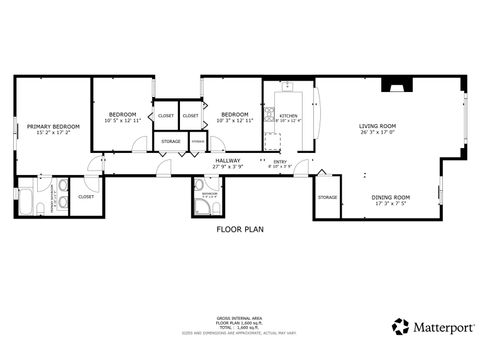 Tiny photo for 119 S Western Avenue #3, Chicago, IL 60612 (MLS # 12530544)