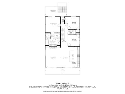 Tiny photo for 2422 W Lyndale Street #3, Chicago, IL 60647 (MLS # 12770037)