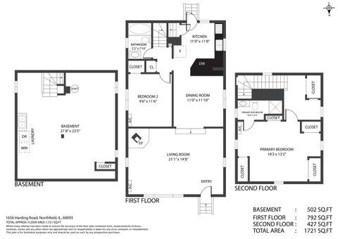 Tiny photo for 1656 Harding Road, Northfield, IL 60093 (MLS # 12430319)