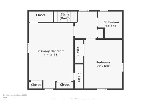 Tiny photo for 1531 Heidorn Avenue, Westchester, IL 60154 (MLS # 12688540)