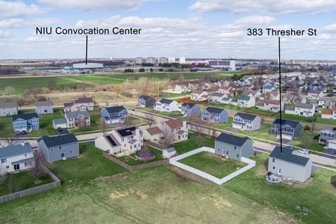 Tiny photo for 383 Thresher Street, DeKalb, IL 60115 (MLS # 12602190)