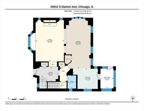 Tiny photo for 10012 S Damen Avenue, Chicago, IL 60643 (MLS # 12745516)