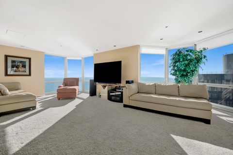 Tiny photo for 195 N Harbor Drive #5502, Chicago, IL 60601 (MLS # 12487846)