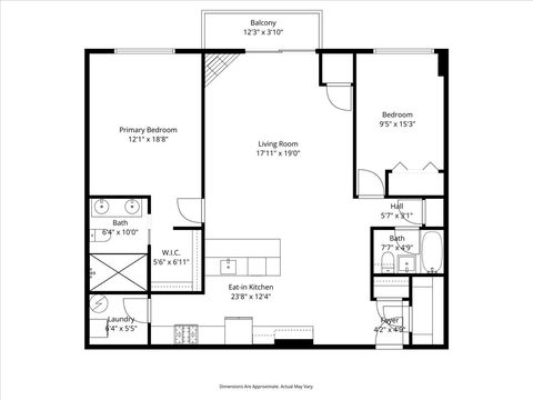 Tiny photo for 680 N Green Street #412, Chicago, IL 60642 (MLS # 12583001)