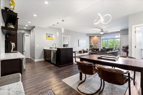 Tiny photo for 680 N Green Street #412, Chicago, IL 60642 (MLS # 12583001)