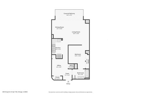 Tiny photo for 340 W Superior Street #1102, Chicago, IL 60654 (MLS # 12600238)