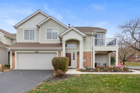 Photo of 418 E Thornhill Lane #418, Palatine, IL 60074 (MLS # 12591672)