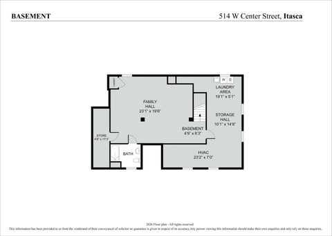 Tiny photo for 514 W Center Street, Itasca, IL 60143 (MLS # 12759971)