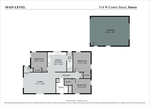 Tiny photo for 514 W Center Street, Itasca, IL 60143 (MLS # 12759971)