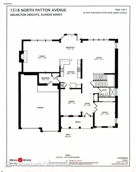 Tiny photo for 1518 N Patton Avenue, Arlington Heights, IL 60004 (MLS # 12580229)
