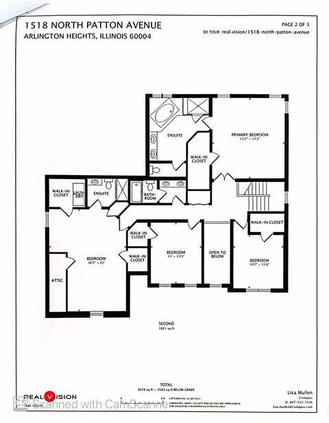 Tiny photo for 1518 N Patton Avenue, Arlington Heights, IL 60004 (MLS # 12580229)