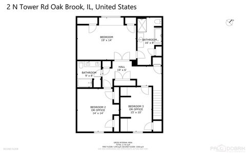 Tiny photo for 2 N Tower Road, Oak Brook, IL 60523 (MLS # 12579609)