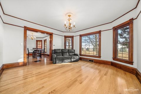 Tiny photo for 10256 Somonauk Road, Hinckley, IL 60520 (MLS # 12550236)