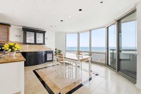 Tiny photo for 195 N Harbor Drive #5502, Chicago, IL 60601 (MLS # 12584839)