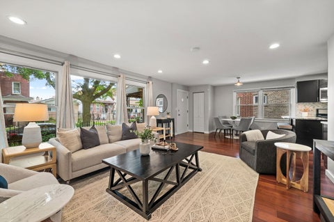 Tiny photo for 4310 W Shakespeare Avenue, Chicago, IL 60639 (MLS # 12682136)