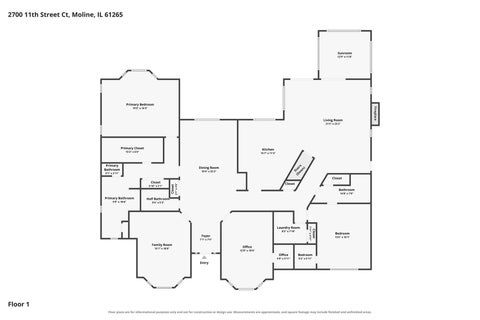 Tiny photo for 2700 11th Street Court, Moline, IL 61265 (MLS # 12743154)
