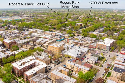 Tiny photo for 1709 W Estes Avenue #1S, Chicago, IL 60626 (MLS # 12359307)