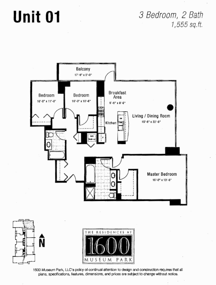 Chicago, Illinois 60616, United States, 3 Bedrooms Bedrooms, ,2 BathroomsBathrooms,Residential,Active,234564