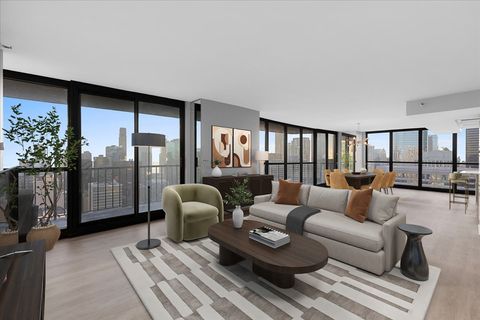 Tiny photo for 10 E Ontario Street #4801-02, Chicago, IL 60611 (MLS # 12558833)