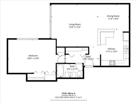 Tiny photo for 425 Home Avenue #1g, Oak Park, IL 60302 (MLS # 12702342)