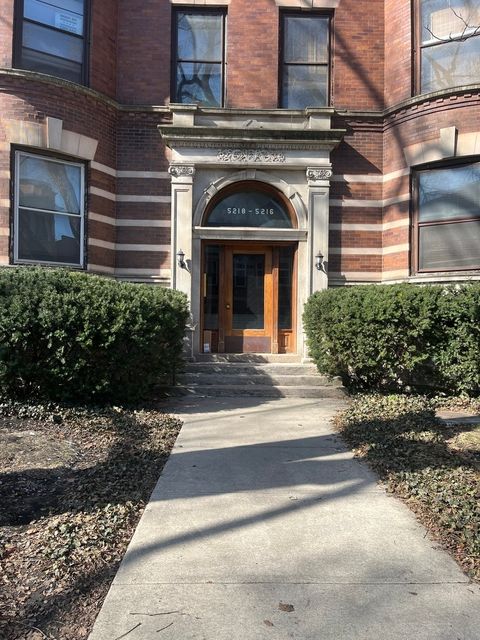 Tiny photo for 5218 S Dorchester Avenue #1, Chicago, IL 60615 (MLS # 12577501)